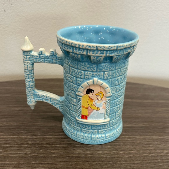 Disney Cinderella 70th Anniversary Blue Castle Mug NWOT - Picture 7 of 12